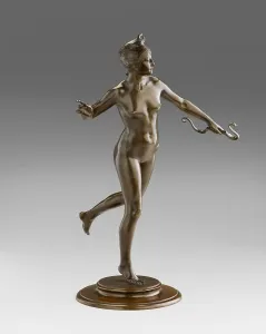 Frederick William Prints: Diana, 1888-1889. Creators: Frederick William MacMonnies, E Gruet