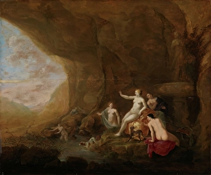 Diana and Actaeon, 1644. Creator: Abraham van Cuylenborch