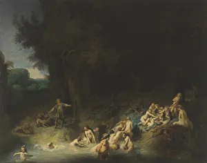 Callisto Prints: Diana with Actaeon and Callisto, 1634. Artist: Rembrandt van Rhijn (1606-1669)