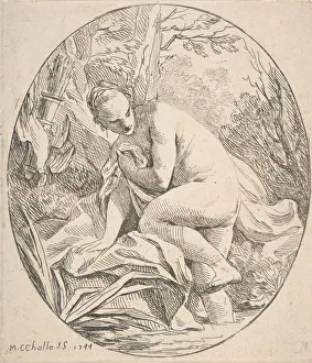 Diana at the Bath, 1744. Creator: Charles Michel-Ange Challe