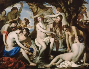 Godess Prints: Diana bathing