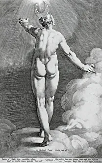 Matham Jacob Prints: Diana, c1591. Creator: Jacob Matham
