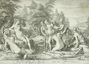 Diana and Callisto, 1599. Creator: Jan Saenredam