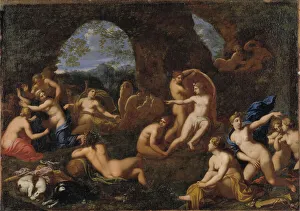 Calisto Prints: Diana and Callisto, 1657-1705. Creator: Johannes van Haensbergen