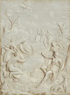 Religious Motif Prints: Diana and Callisto, 1763. Creator: Jakob Kellner