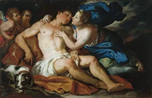 Endymion Prints: Diana and Endymion, 1690 / 95. Creator: Johann Michael Rottmayr