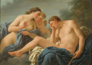 Endymion Prints: Diana and Endymion, 1768. Creator: Louis Jean Francois Lagrenee