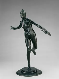Frederick Macmonnies Prints: Diana, Modeled 1889, cast after 1900. Creator: Roman Bronze Works