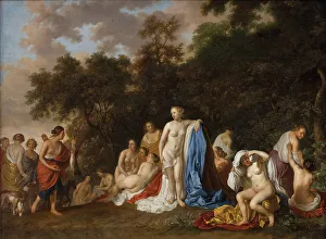 Jacob Van Loo Prints: Diana and her Nymphs, 1654. Creator: Jacob van Loo