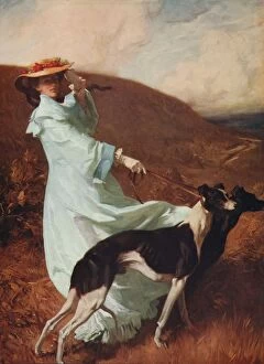 Animals & Pets Collection: Diana of the Uplands, 1903-1904, (c1915). Artist: Charles Wellington Furse