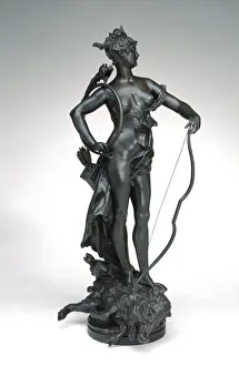 Diana Collection: Diana Victorious, 1885 / cast 1888-1889. Creator: Albert Ernest Carrier de Belleuse