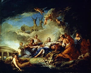 Carle Collection: Dianas Rest on the Hunt, 17th century. Artist: Carle van Loo