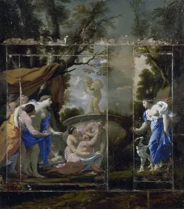 Shocked Prints: Diane découvrant la grossesse de Callisto, between 1635 and 1640. Creator: Michel Dorigny