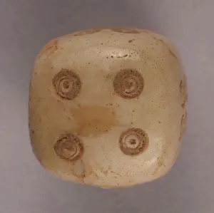 Dice Prints: Dice, Iran, 9th-10th century. Creator: Unknown