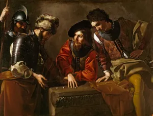 Backgam Gallery: Dice Players, ca 1624