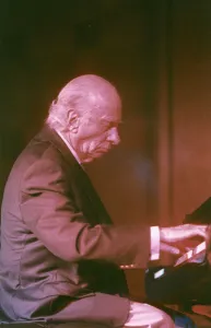 Dick Hyman, Jazz Weekend, Blackpool 2007. Creator: Brian Foskett Dick Hyman, Jazz Weekend, Blackpool 2007. Creator: Brian Foskett