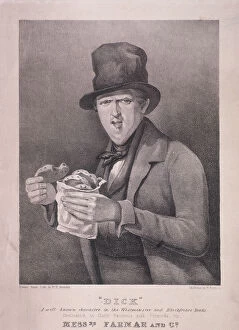 Barnett Gallery: Dick: A well known character in the Westminster and Blackfriars Roads, c1845