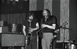 Dick Morrisey and Dave Quincy, If, Marquee Club, Soho, London, 1971. Creator: Brian O'Connor