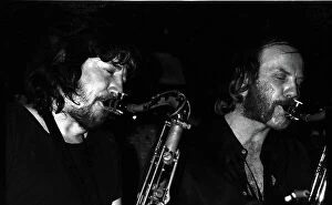 Stage Collection: Dick Morrisey and Dave Quincy, If, Marquee Club, Soho, London, 1971. Creator: Brian O'Connor
