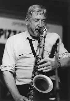 Saxophone Prints: Dick Morrissey, Pizza Express, Soho Jazz Festival, 1992. Creator: Brian Foskett
