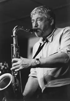 Saxophone Prints: Dick Morrissey, Pizza Express, Soho Jazz Festival, 1992. Creator: Brian Foskett