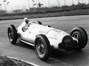 Castle Donington Prints: Dick Seaman's Mercedes, Donington Grand Prix, 1938