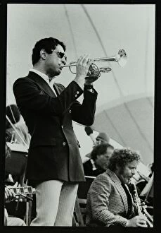 Dick Gallery: Dick Sudhalter and Bob Wilber playing at the Capital Radio Jazz Festival, London, 1979