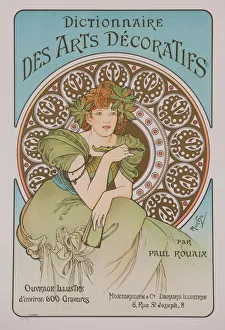 Mucha Gallery: Dictionnaire des Arts Decoratifs, 1902. Creator: Mucha, Alfons Marie (1860-1939)