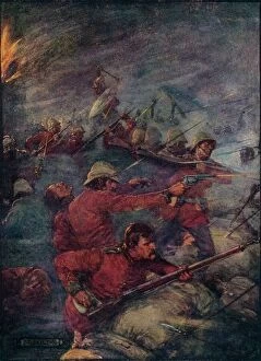 Thus Did A Hundred Men Keep Three Thousand Savages At Bay, c1908, (c1920). Artist: Joseph Ratcliffe Skelton