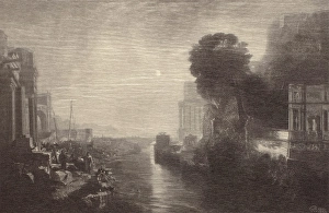 Turner Joseph Mallord William Prints: Dido Building Carthage, 1902. Creators: JMW Turner, Edward Goodall