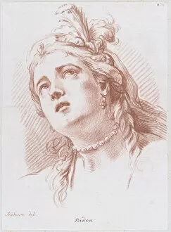 Looking Up Collection: Dido, mid to late 18th century. Creator: Louis Marin Bonnet