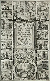 Epistle Prints: Die Episteln, Printed 1643. Creator: Peter Paul Troschel