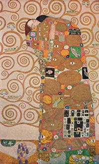 Embracing Prints: Die Erfullung, 1905. Artist: Gustav Klimt