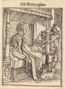 Duchess Gallery: Die Hertzoginn. Creator: Hans Holbein the Younger