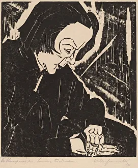 Gramatt And Xe9 Prints: Die Komponistin Sonia Friedman (The Composer Sonia Friedman), 1920