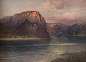 Steamboat Prints: Die Loreley, (Lorelei), 1923. Creator: Nikolai of Astudin