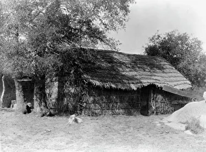 A Diegueño home, c1924. Creator: Edward Sheriff Curtis