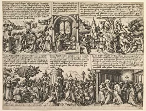 Daniel Collection: Different Scenes, from the Gospels and from Acta Apostolorum, ca. 1530