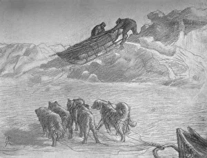 Farthest North Prints: Over Difficult Pressure Mounds. April, 1895, (1897)