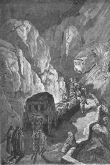 Andalusia Prints: A diligence on the road to Granada; Notes on Spain, 1875. Creator: Unknown