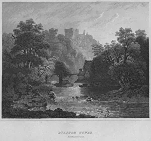 Dilston Tower, Northumberland, 1814. Artist: John Greig