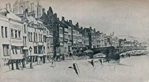 Studio Volume 44 Prints: Dinant, 1907. Artist: David Young Cameron
