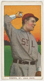 Dineen, St. Louis, American League, from the White Border series (T206) for the America Dineen, St. Louis, American League, from the White Border series (T206) for the America