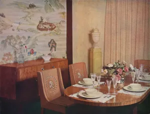 Dining-room, 1940 Dining-room, 1940