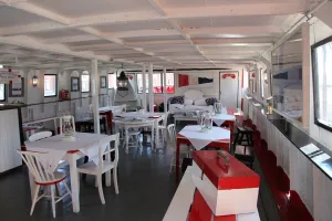 Lightvessel Prints: Dining room on board the lightship Relandersgrund