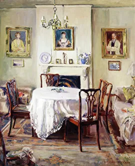My dining room, c1936. Creator: Annie Elizabeth Kelly