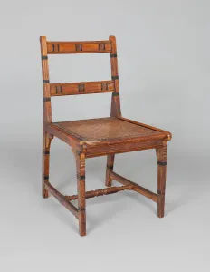 P B Wight Prints: Dining Room chair, 1876. Creator: Peter Bonnett Wight