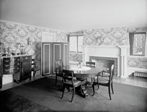 William H Prints: A Dining room, clubhouse, New York City