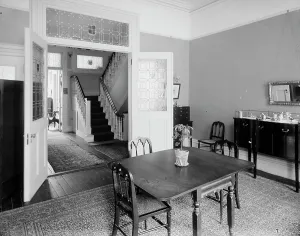 William H Prints: A Dining room, probably in a clubhouse