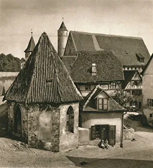 Capuchin Prints: Dinkelsbuhl - On the Capuchin Chapel, 1931. Artist: Kurt Hielscher